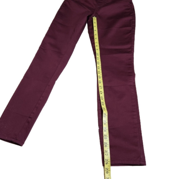 𝅺Pants Burgundy Skinny shapping pants Cotton blend SIGNATURE LEVI STRAUSS GOLD - Picture 11 of 11